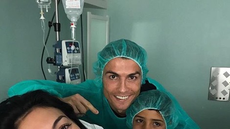 Ronaldo je znova očka, ime novorojenke pa je spet nekaj posebnega!