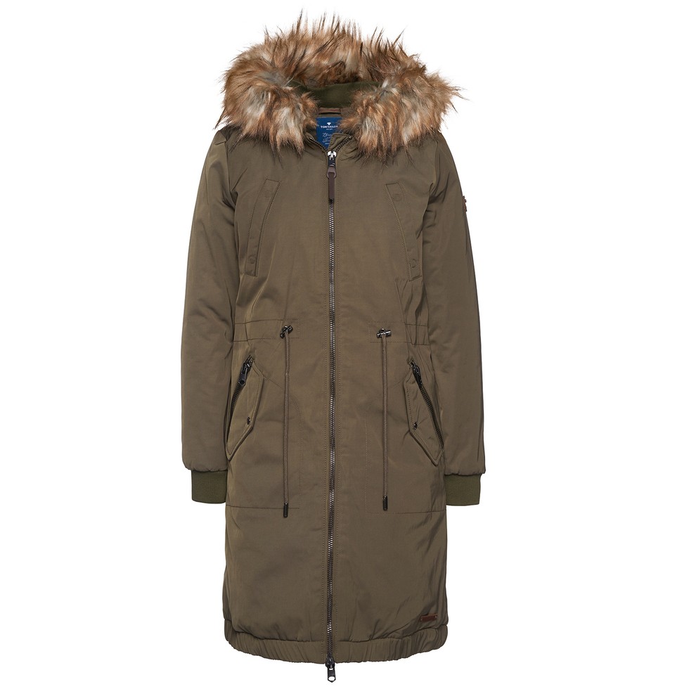 Classic coat fur green 149,99 eur