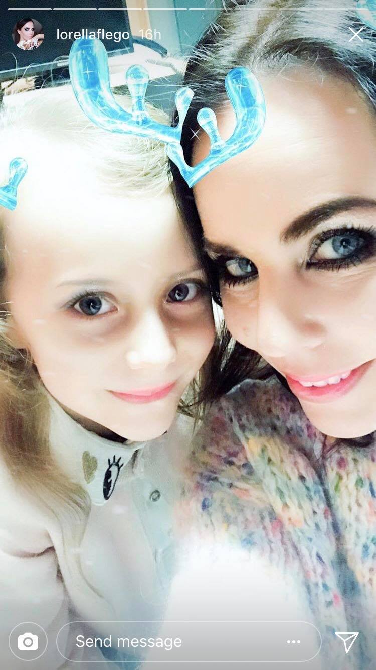 Lorella Flego je PRVIČ pokazala obraz svoje hčerkice! Poglej, kako je ljubka (foto: Instagram Lorella Flego)