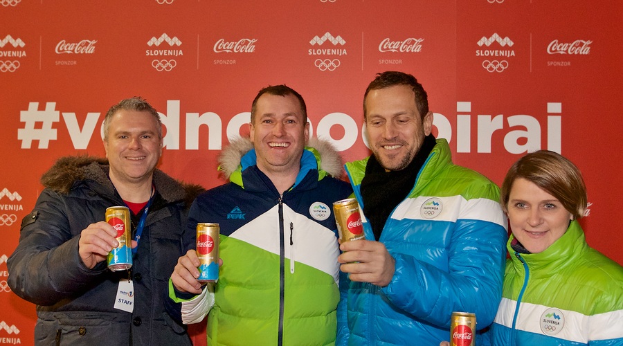 Slovenska bakla širila olimpijski duh (foto: Jamma)