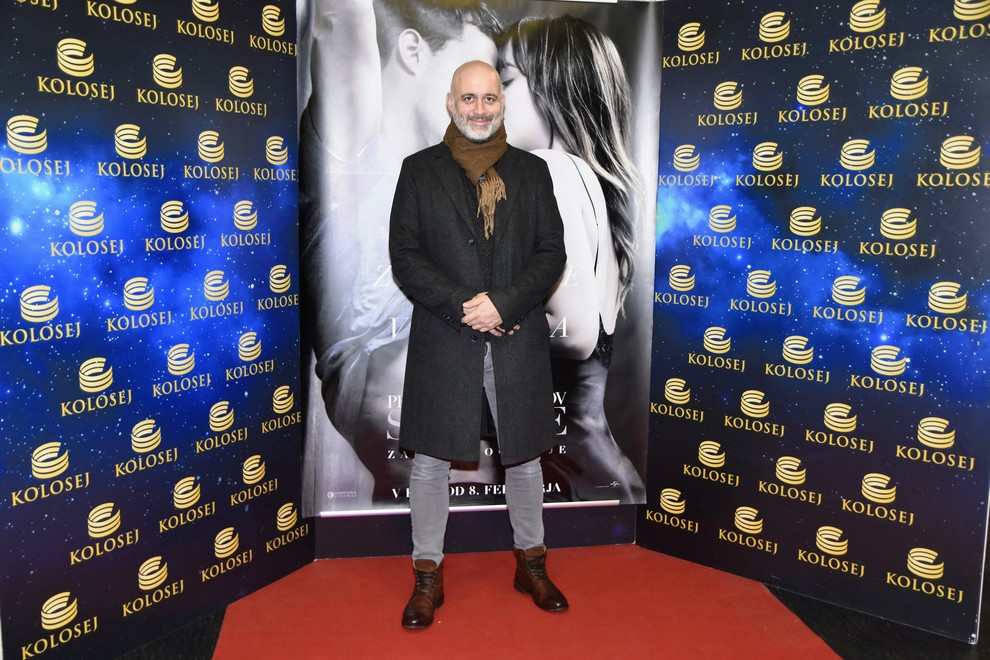 V Koloseju premiera težko pričakovanega filma 50 odtenkov svobode