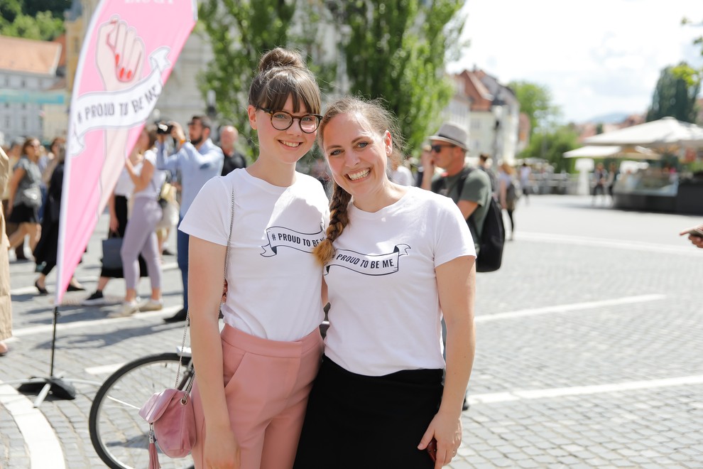 Ponosna nase: Kopalke za vse postave v središču Ljubljane