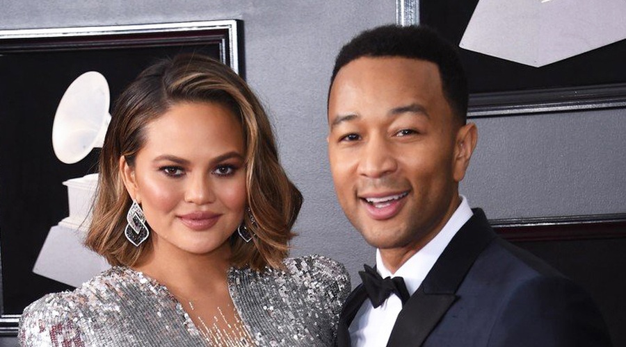 Chrissy Teigen in John Legend sta drugič postala starša! (foto: Profimedia)