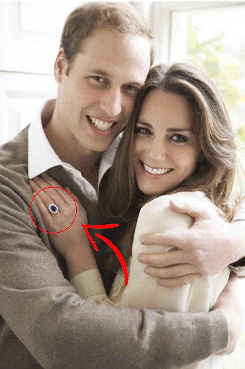 OMG! Zaročni prstan Kate Middleton bi morala v resnici nositi ... (foto: Profimedia)