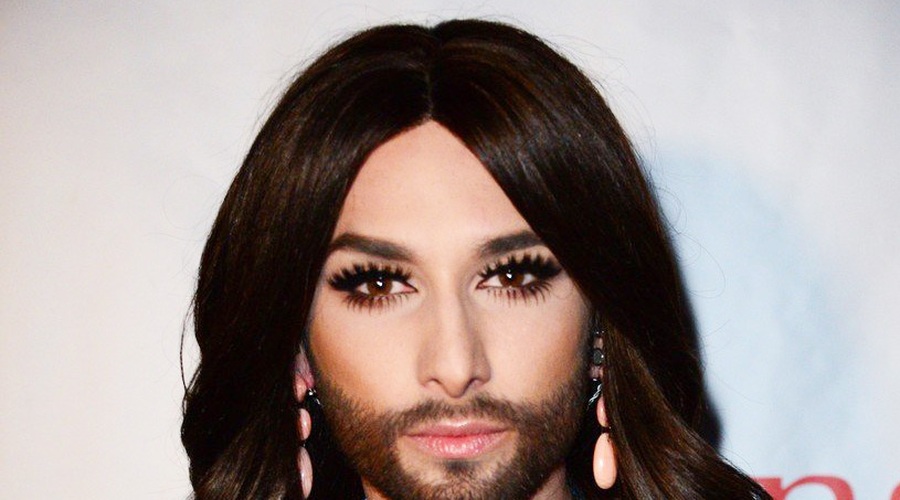 Conchita Wurst je po novici o okužbi z virusom HIV popolnoma neprepoznavna (foto: Profimedia)