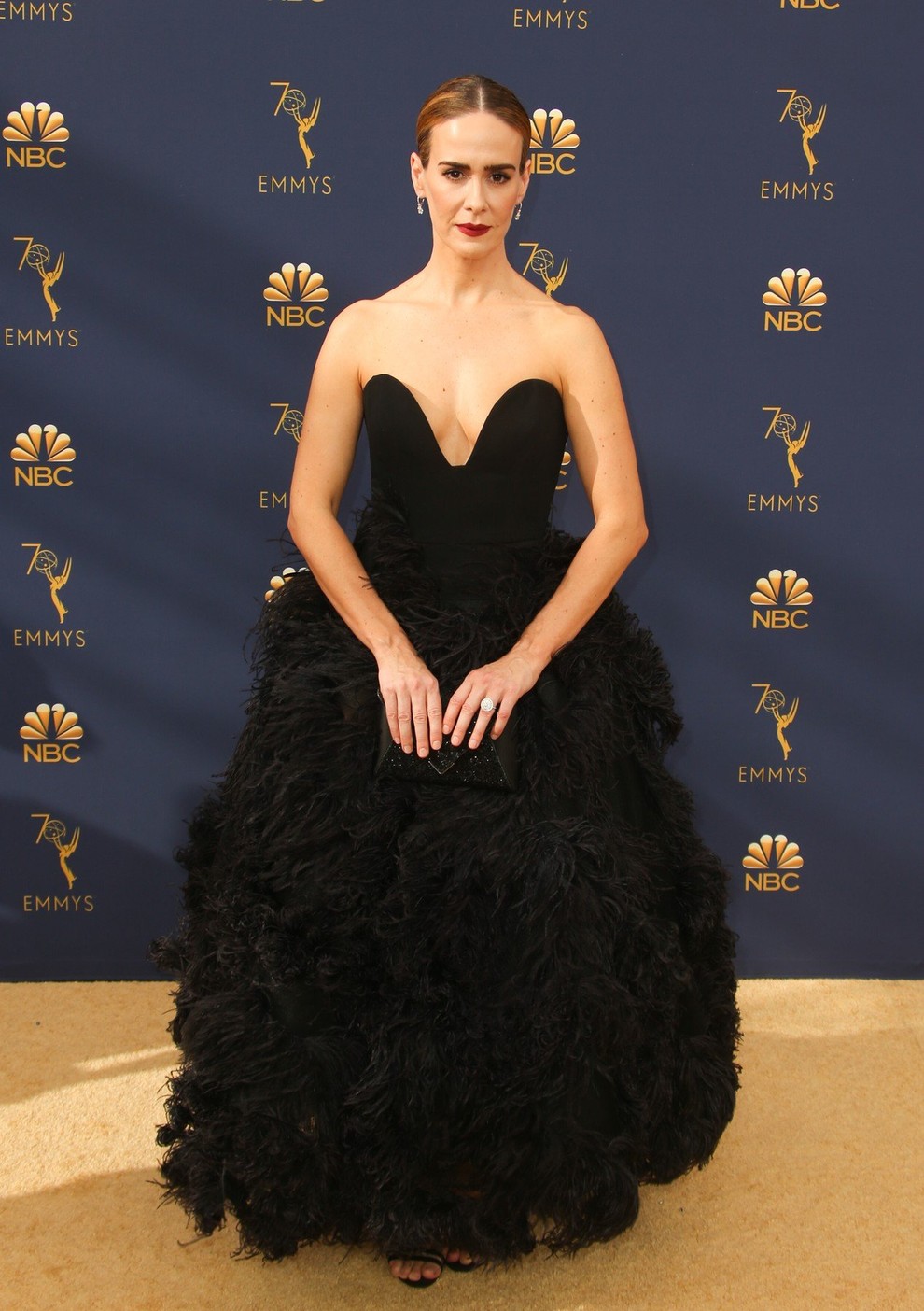 Sarah Paulson, Oscar de la Renta - pomlad 2019