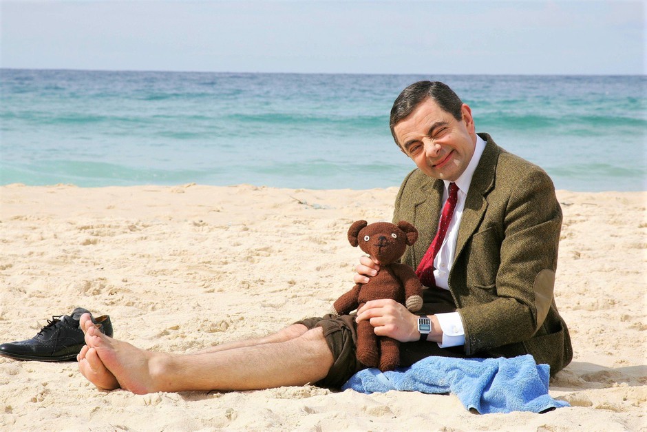 Mr. Bean morda res ni najbolj čeden moški na svetu, a njegova hčerka je prava lepotica! (foto: Profimedia)