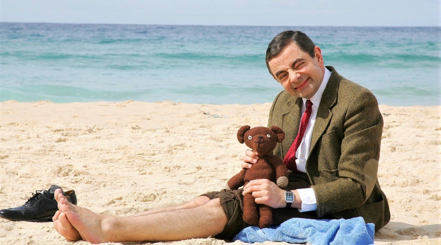 Mr. Bean morda res ni najbolj čeden moški na svetu, a njegova hčerka je prava lepotica! (foto: Profimedia)