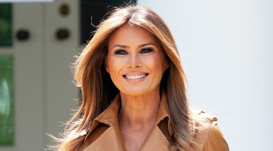 Melania Trump je pobarvala svoje rjave lase. Poglej, kako je videti zdaj (foto: Profimedia)