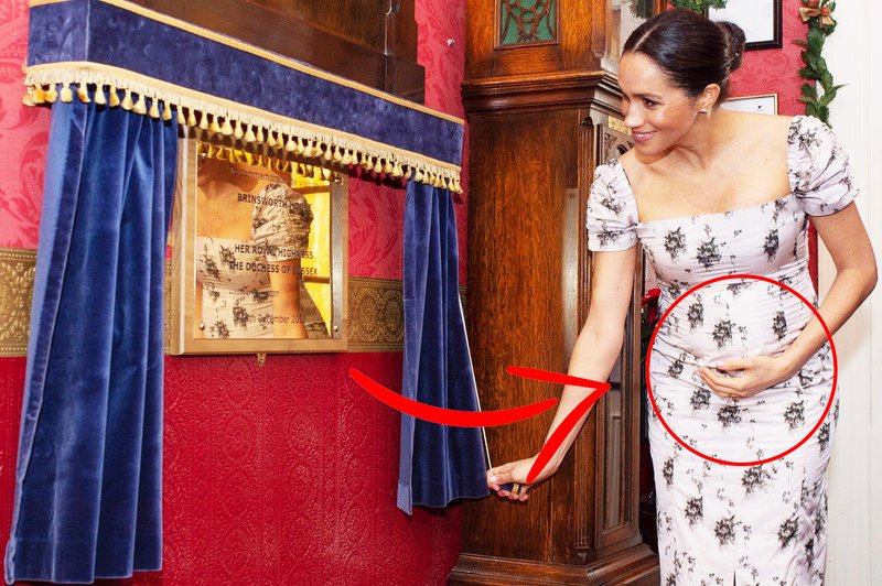 TO je razlog, zakaj se Meghan Markle neprestano dotika nosečniškega trebuščka (foto: Profimedia)