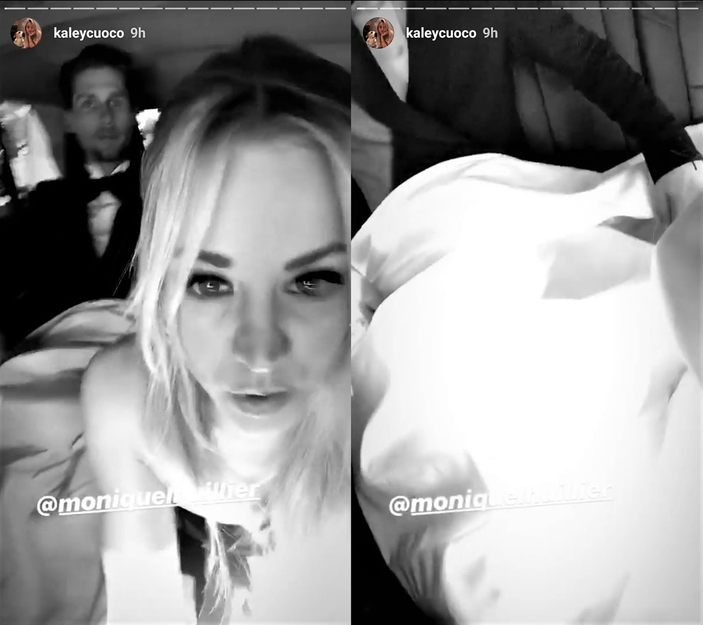 Seveda nismo mogli mimo smešnih utrinkov vedno zabavnih zvezdnikov. Takole previdno sta se zakonca Kaley Cuoco in Karl Cook peljala …