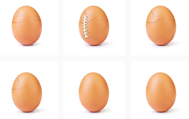 Se spomniš rekorderskega jajca z Instagrama? Za objavo stoji GANLJIVA zgodba, ki je nismo pričakovali (foto: Profimedia)