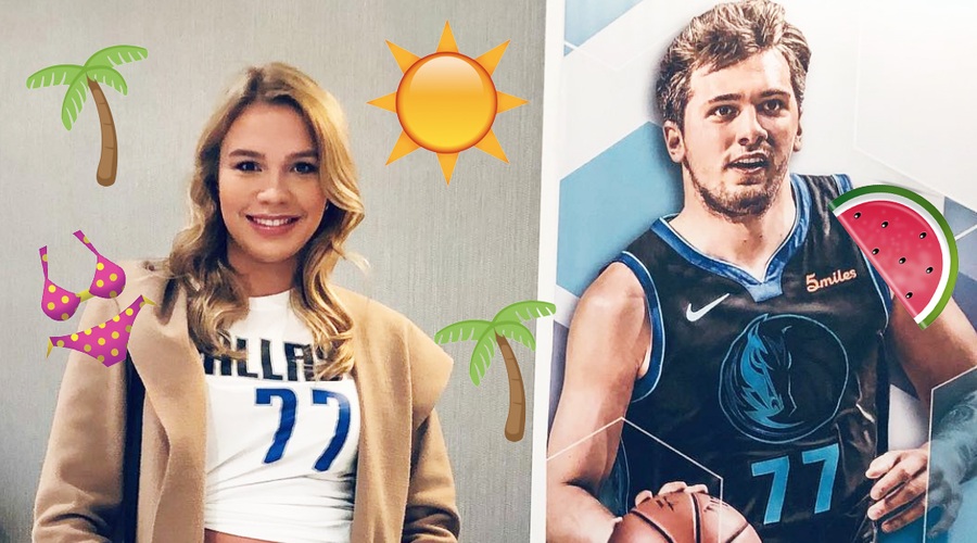 FOTO: Našli smo REDKE fotografije zadnjih počitnic Luke Dončića in Anamarie Goltes (foto: Instagram.com/anamariagoltes)
