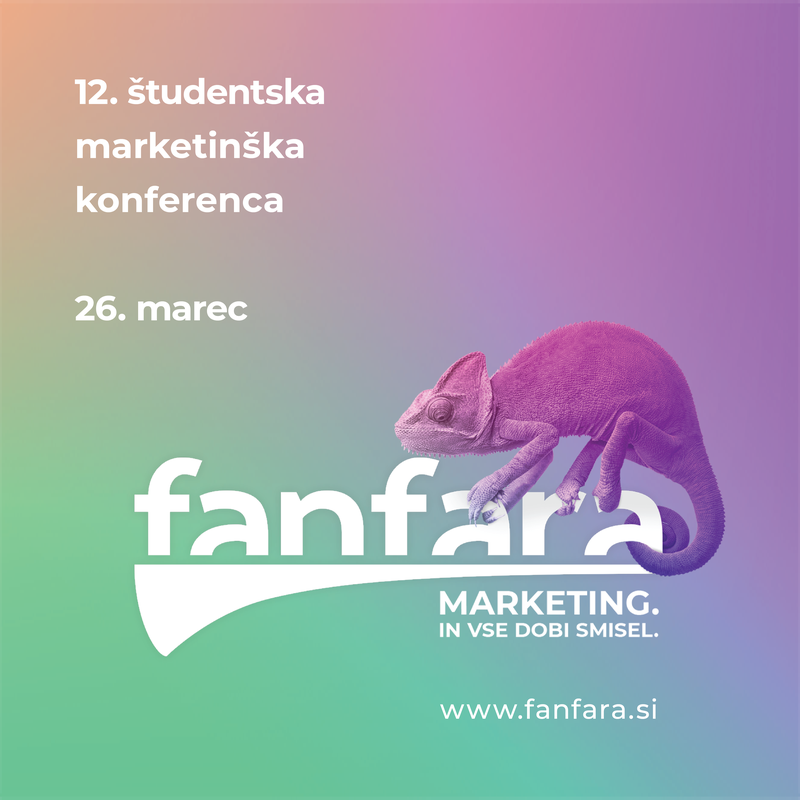 Prihaja 12. študentska marketinška konferenca fanfara (foto: Promocijsko gradivo)