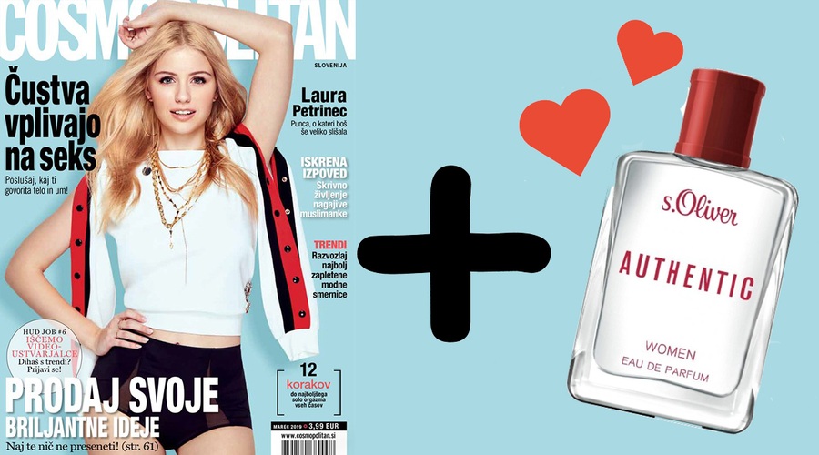 Cosmo letna naročnina + čudovito darilo PARFUM (foto: Osebni arhiv)