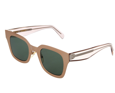 C E L I N E CELINE Women's CL 41451/S 47mm Sunglasses, 94,74€ Temno zelena stekelca in bež okvir so …
