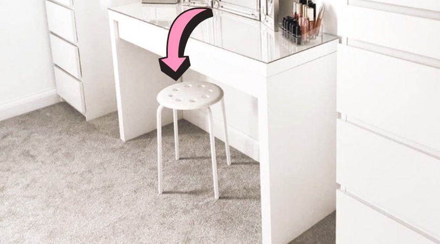 Imaš doma ta IKEA stol? Ne boš verjela, kaj je iz njega naredila znana blogerka (foto: IKEA)