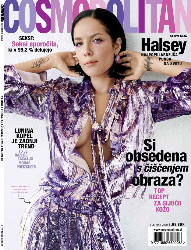 Ali si dovolj KUL, da poznaš našo februarsko zvezdo z naslovnice? (foto: Cosmopolitan Slovenija)