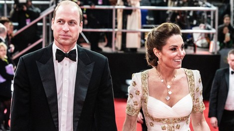 Kate in William: Poglej ta NEPRIJETEN trenutek včerajšnjih nagrad BAFTA (ups!)