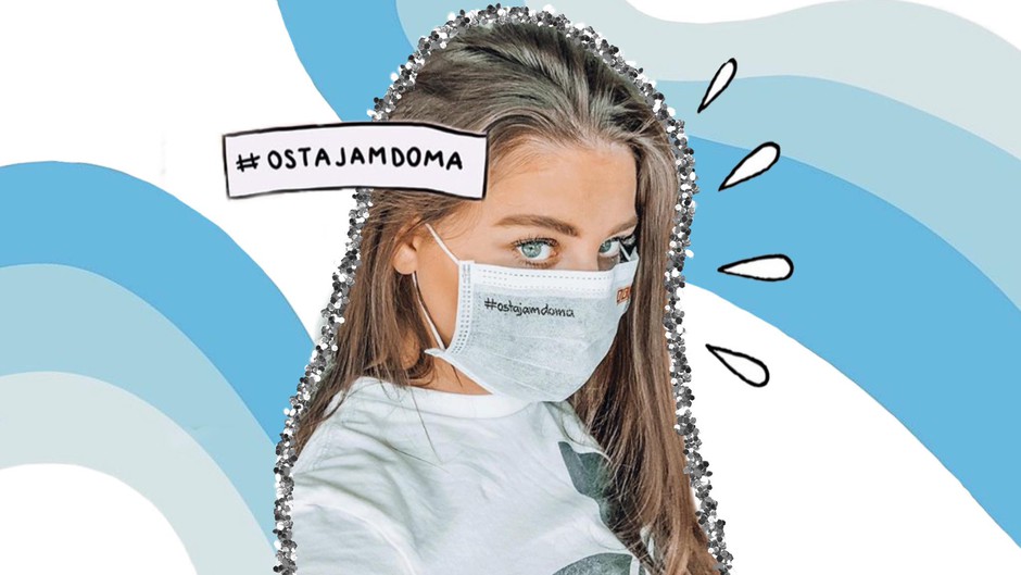 O, ne! Slovenska VPLIVNICA okužena s KORONAVIRUSOM (poglej njeno video-izpoved!) (foto: Instagram.com/tajacekuta)