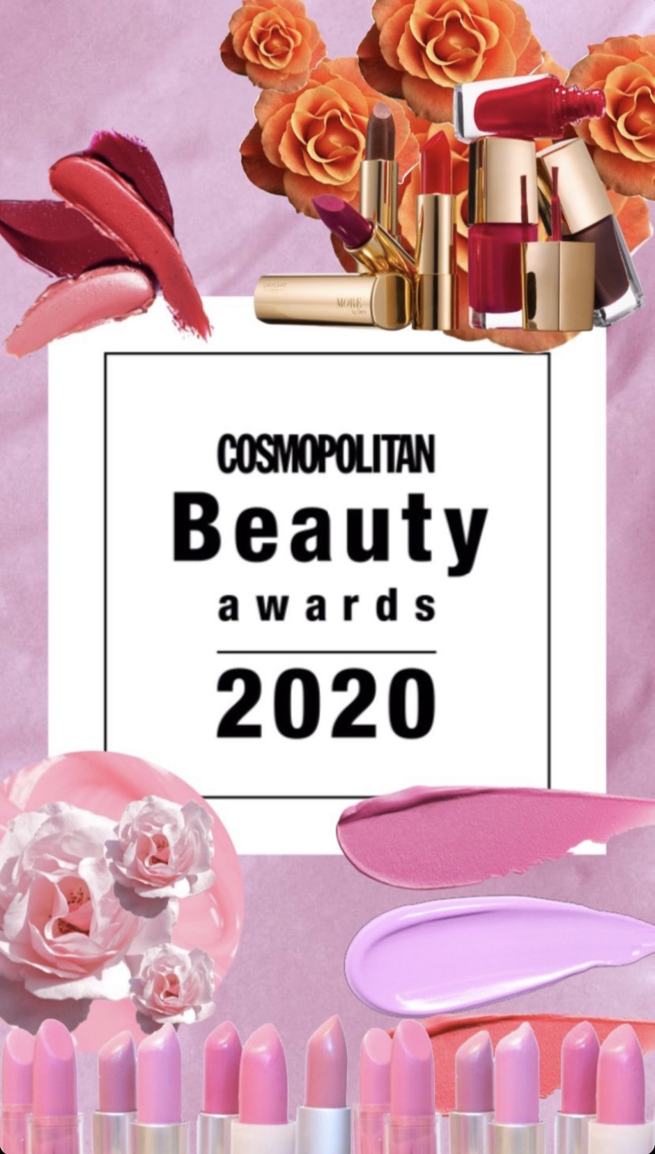 Cosmopolitan Beauty Awards 2020: Pomagaj nam izbrati TOP lepotne izdelke leta (foto: Cosmopolitan Slovenija)