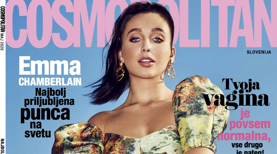 Ali si dovolj KUL, da prepoznaš našo majsko zvezdo z naslovnice? (foto: Cosmopolitan Slovenija)