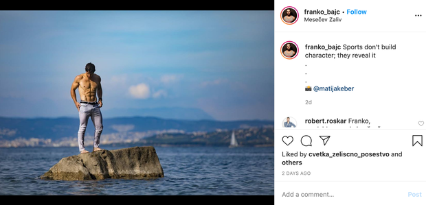 👉O-M-FRANKO! 🤤 Franko je to vročo fotko posnel na slovenski obali in nas še dodatno prepričal, da si letos dopust …