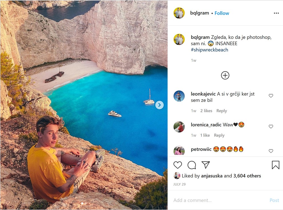 Poglej si ta razgled! 😍 Seveda govorimo o plaži in ne o Aneju. Ali pač? 🙊 Bi tudi ti sedaj …
