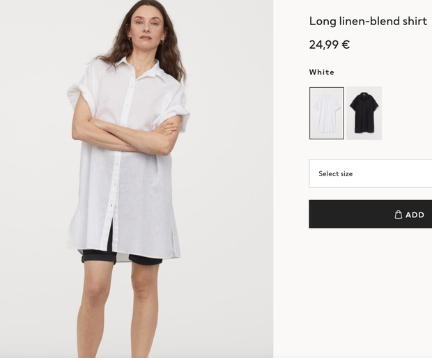 👉Belo srajco z rokavi po vzoru Meghan najdeš v H&M, kjer boš zanjo odštela 24,99€. Saj veš, bele srajce vedno …