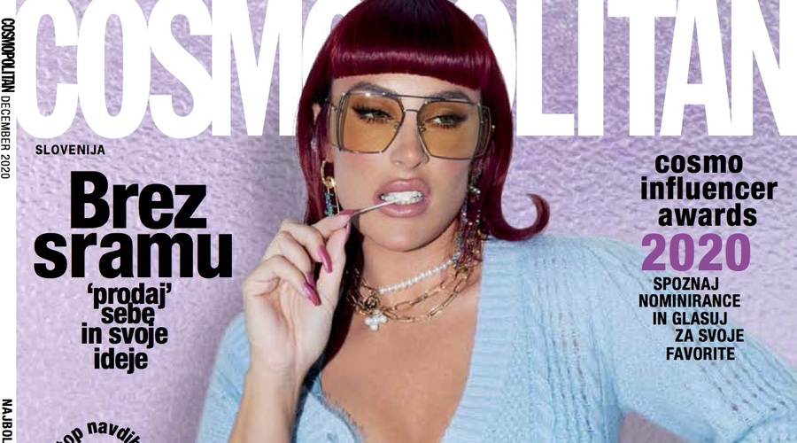 TO je edina Slovenka, ki bo letos krasila naslovnico Cosmopolitana (moraš jo spoznati!) (foto: Cosmopolitan Slovenija)