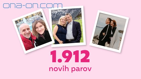 Rekordnih 1.912 novih ONA-ON.COM parov v 2020! #spletnaLjubezen
