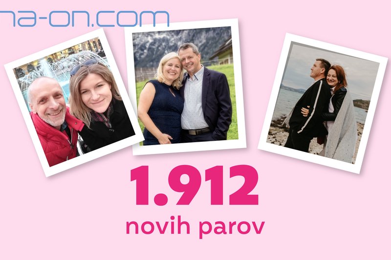 Rekordnih 1.912 novih ONA-ON.COM parov v 2020! #spletnaLjubezen