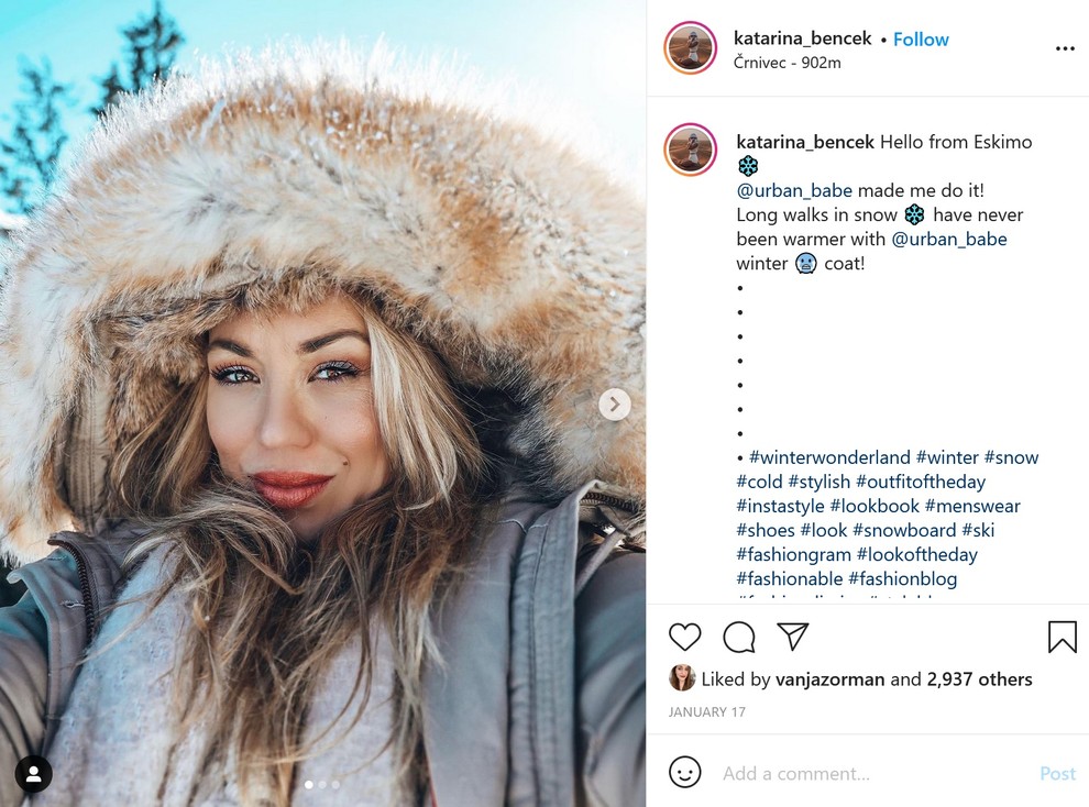 Naša lepotička, ki nas na Instagramu vedno znova pusti brez besed s svojimi dih jemajočimi fotografijami, je v enem izmed …