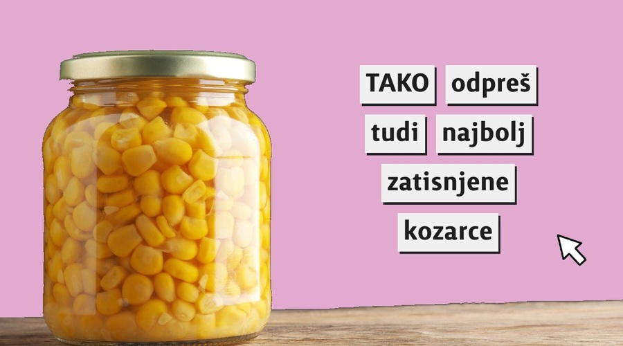 Hud TRIK: Če ne moreš odpreti kozarca za vlaganje, naredi TOLE (brez noža!) (foto: Profimedia)