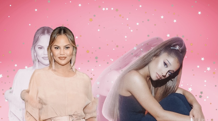 Ariana Grande in Chrissy Teigen prisegata na NAJGRŠO manikuro 'ever' (gel je dobil resno konkurenco!) (foto: Profimedia/Cosmopolitan splet obdelava)