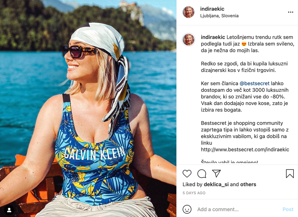 👉 Uauuu, Indira, čisto si huda! V Calvin Klein enodelnih kopalkah naravnost žari, popolna izbira pa so tudi zato, ker …