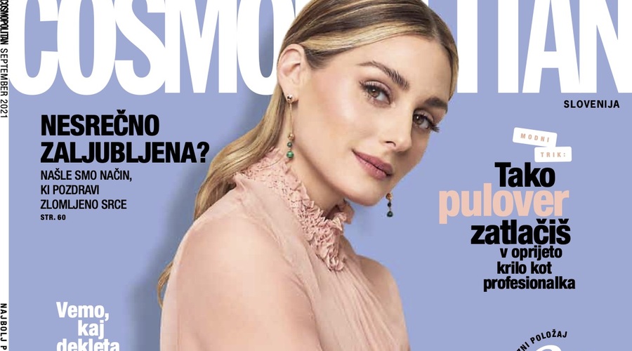 Zunaj je NOVI COSMO, in v njem najdeš TOP motivacijo za NOVE začetke (prelistaj ga!) (foto: Cosmopolitan Slovenija)