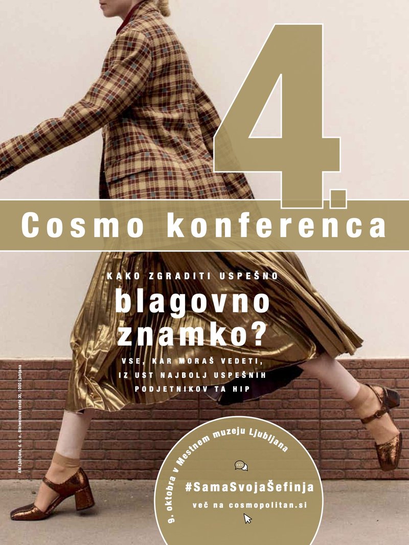 NAPOVEDUJEMO: Prihaja že 4. Cosmo konferenca (z vsebinami, ki ti bodo RES prišle prav) (foto: Cosmopolitan Slovenija)