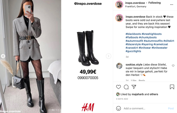👉 Svoj par trenutno najbolj vročih škornjev jeseni in zime lahko poiščeš v tebi najbližji poslovalnici H&M ali tukaj 👇 …