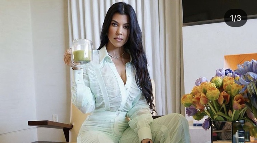 Recept za RES okusen DETOKS napitek, ki ga cel čas pije Kourtney Kardashian (pomaga tudi pri hujšanju) (foto: Profimedia)