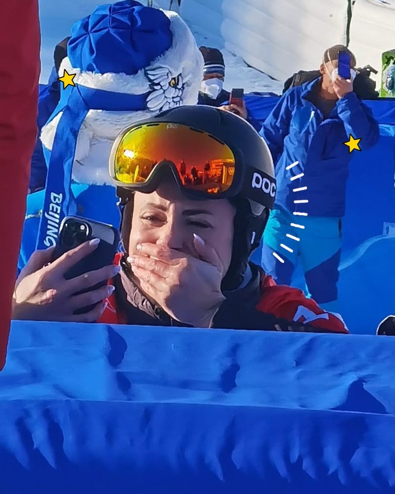 To je razlog, da je bronasta olimpijka Gloria Kotnik danes neutolažljivo jokala (zgodba iz ozadja) (foto: Facebook.com/Slovenia Olympic Team)