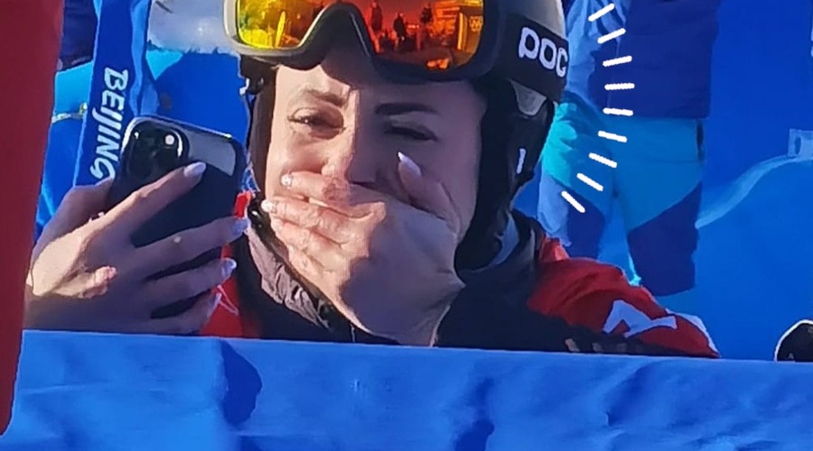 To je razlog, da je bronasta olimpijka Gloria Kotnik danes neutolažljivo jokala (zgodba iz ozadja) (foto: Facebook.com/Slovenia Olympic Team)