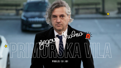 Wooow! Poglej to čudovito VILO Roberta Goloba v Novi Gorici (FOTO)