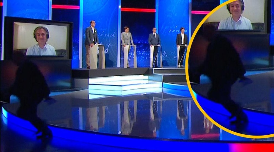 Zmago Jelinčič je naši novinarki razkril, kako HUDA je v resnici poškodba iz studia soočenj (foto: Posnetek zaslona/RTV Slovenija/fotomontaža)
