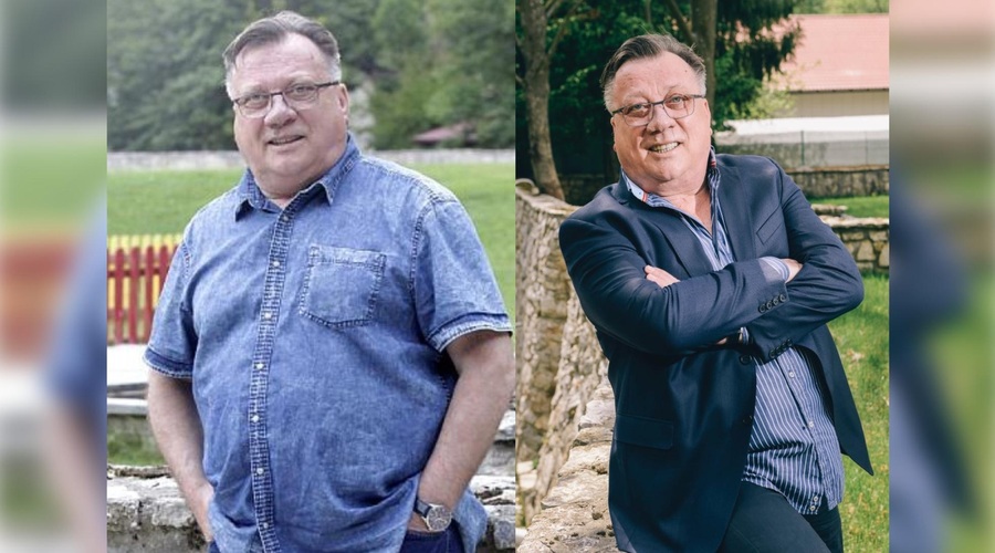 Dieta Halida Bešlića − v desetih dneh shujšal deset kg (foto: International health d.o.o.)