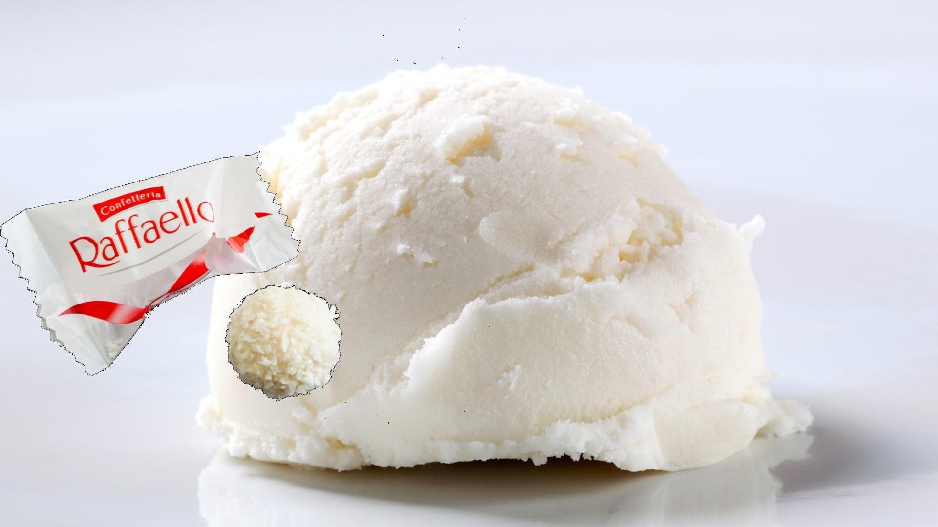 Noro enostaven RECEPT: Božanski Rafaello sladoled, ki si ga lahko ...