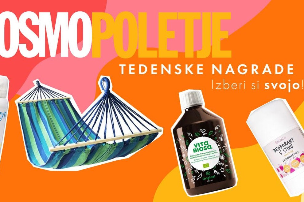 COSMO poletni giveaway, 4. teden čudovitih NAGRAD🤩