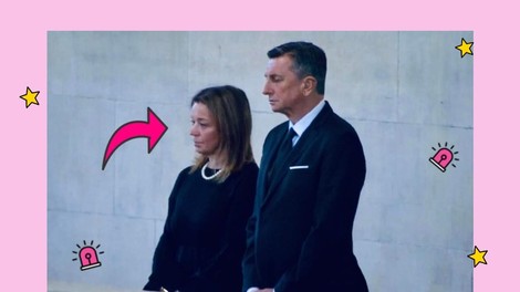 Razkrivamo, KDO je Slovenka, ki Pahorja spremlja na pogreb kraljice Elizabete II