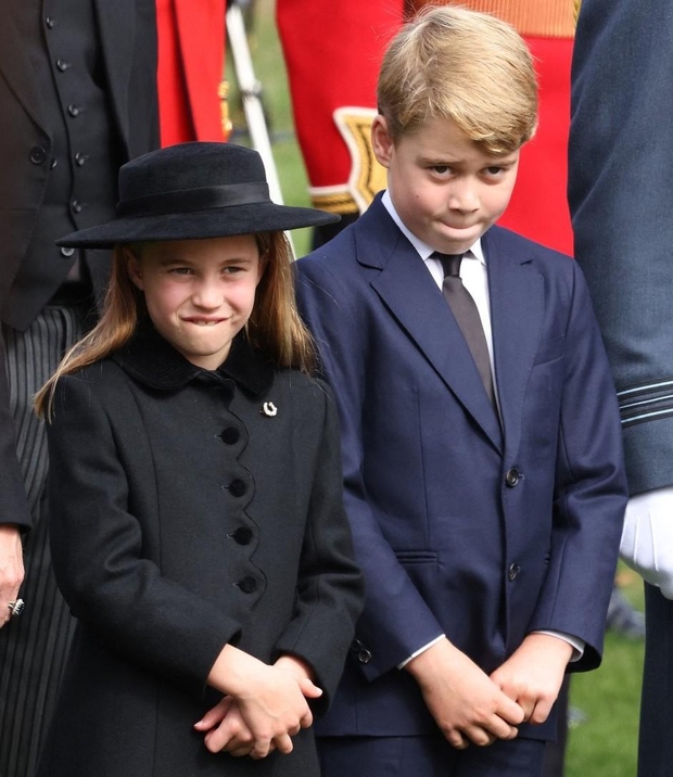 Charlotte je na svoj črn plašček pritrdila prav posebno broško iz diamantov v obliki konjskega kopita. Kraljica je oboževala živali, …