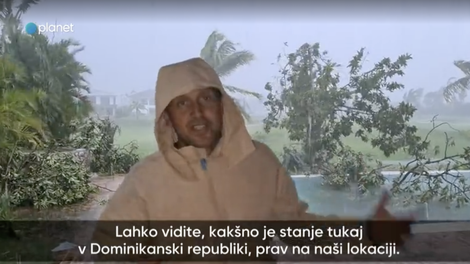 Orkan Fiona: Jure Košir se je V ŽIVO javil iz Dominikanske in pokazal REALNO stanje (tole je grozljivo!)